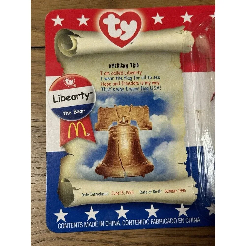 Retired ty McDonald's Beanie Baby 